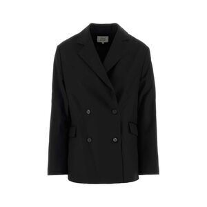 Loulou De Saison Women Black Wool Donau Blazer